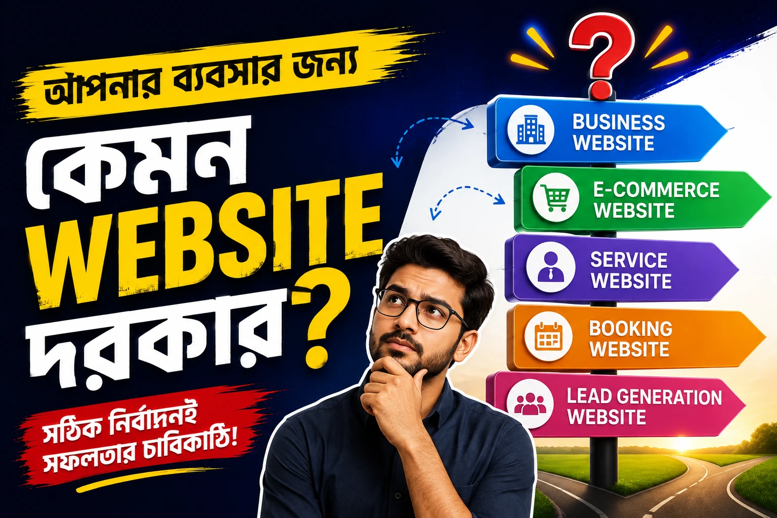 আপনার ব্যবসার জন্য কেমন Website দরকার?